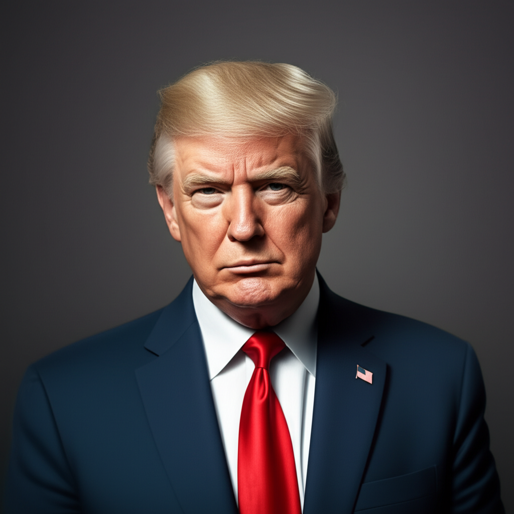Portrait of President Donald J. Trump